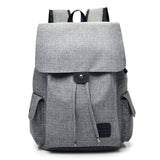 Men Women USB Charge Fashion Large Canvas Backpack