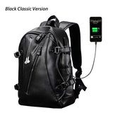Backpack Men External USB Charge Men's Anti-Theft Computer  Waterproof