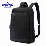 Waterproof Black Bakcpacks for Business/OL USB Charging