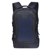 waterproof 5V Solar Battery Charging Business Travel Backpacks Bags