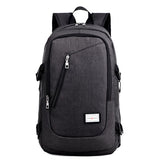 USB Charging Bag 15.6 inch Laptop Backpack for Women Men
