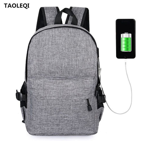 I Anti-theft Backpack Men Women Backpacks USB Charge Laptop