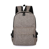 I Anti-theft Backpack Men Women Backpacks USB Charge Laptop