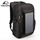Solar Panel Backpacks Convenience Charging Laptop Backpacks
