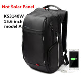 Solar Panel Backpacks Convenience Charging Laptop Backpacks
