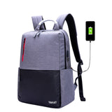 Men Laptop Backpack For 15.6 inch USB Charging Backpacks Computer Anti-theft Bags