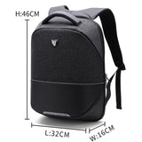 men backpack anti theft USB charging 15 inch Laptop bag