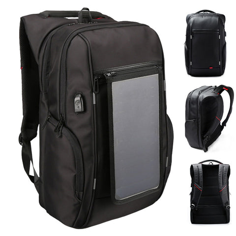 Backpack Solar Charging Multifunction Teenager Schoolbag