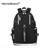 MEITEBOSHI 15.6 Inch backpack women laptop USB Charging